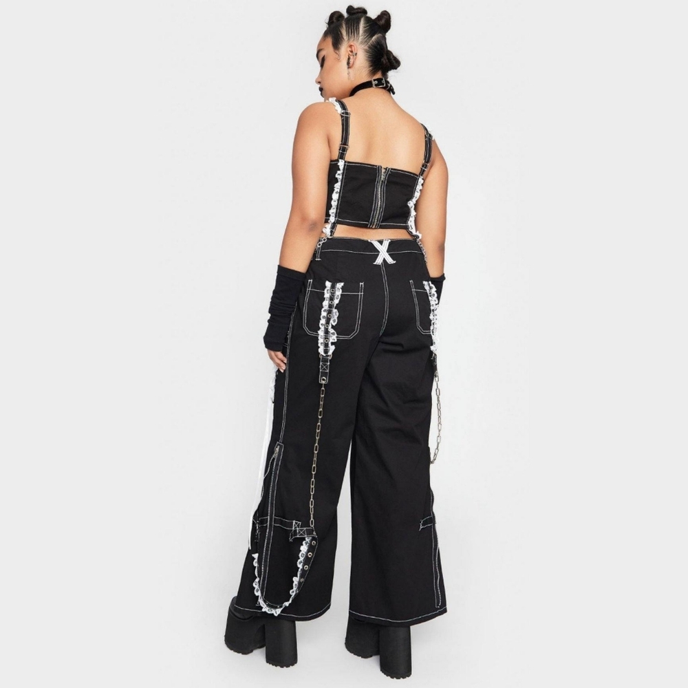 Tripp NYC Dark Street Lolita Pants 16 Plus - Picture 4 of 11